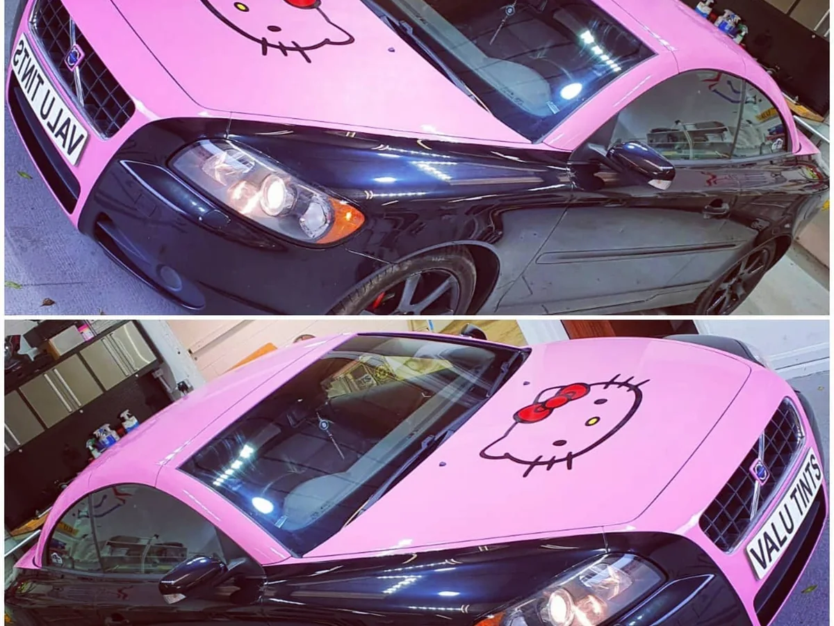 Hello Kitty partial wrap
